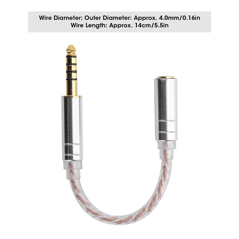 Male To Female Audio Adapter Cable Headphone Conversion Cable for ZX300A HiFiman HiFi Audio