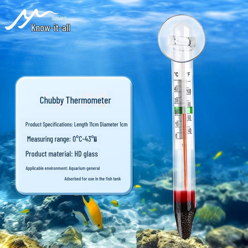 

Високоточний водонепроникний акваріумний термометр з присоскою для акваріумів з рибами, черепахами та рослинами