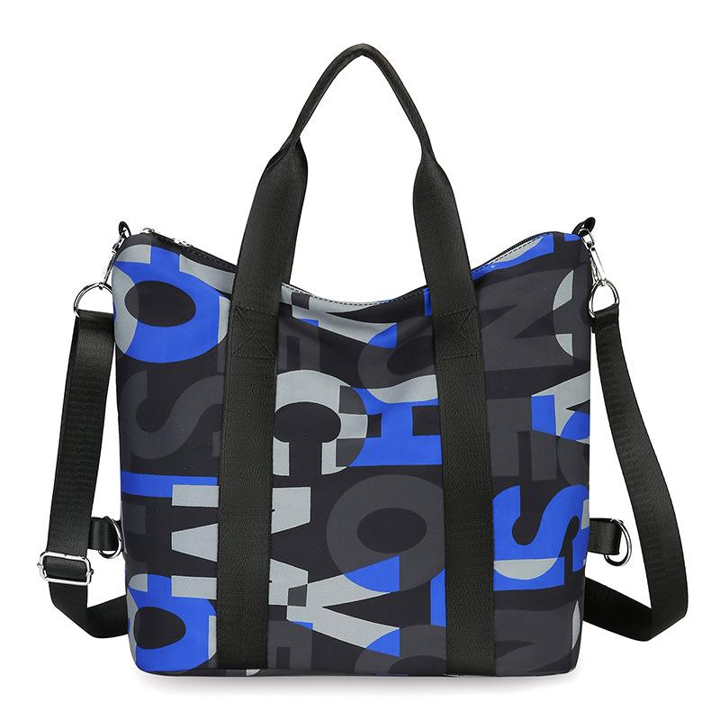 

Женские сумки-мессенджеры, водонепроницаемые нейлоновые сумки через плечо, большая качественная сумка, женские дорожные сумки через плечо, сумка с верхней ручкой темно-синий