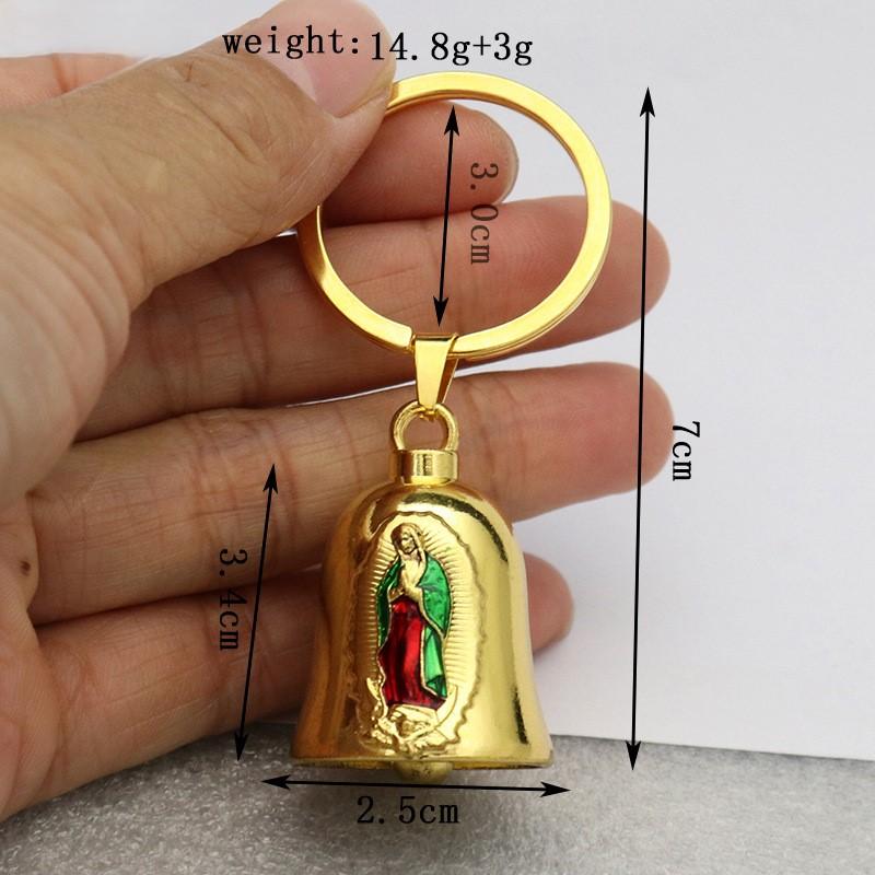 Metal Jewelry Keychain Accessories Car Pendants Bag Decoration Pendants Retro Small Bell