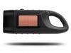 Solar Flashlight with Crank Black (100) Gab_A
