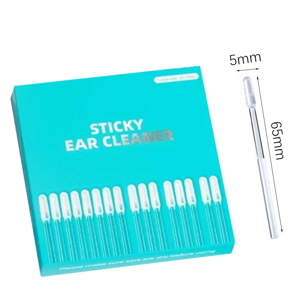 New Silicone Disposable Ear Swabs Soft Ear Cleaner Sticky Ear Swabs Ear Wax Removal Tool Adults