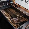 Vintage Western Cowboy Large Extended Mouse Pad Non Slip Rubber Desk Mat For Gaming Laptop Keyboard Home Office Setup