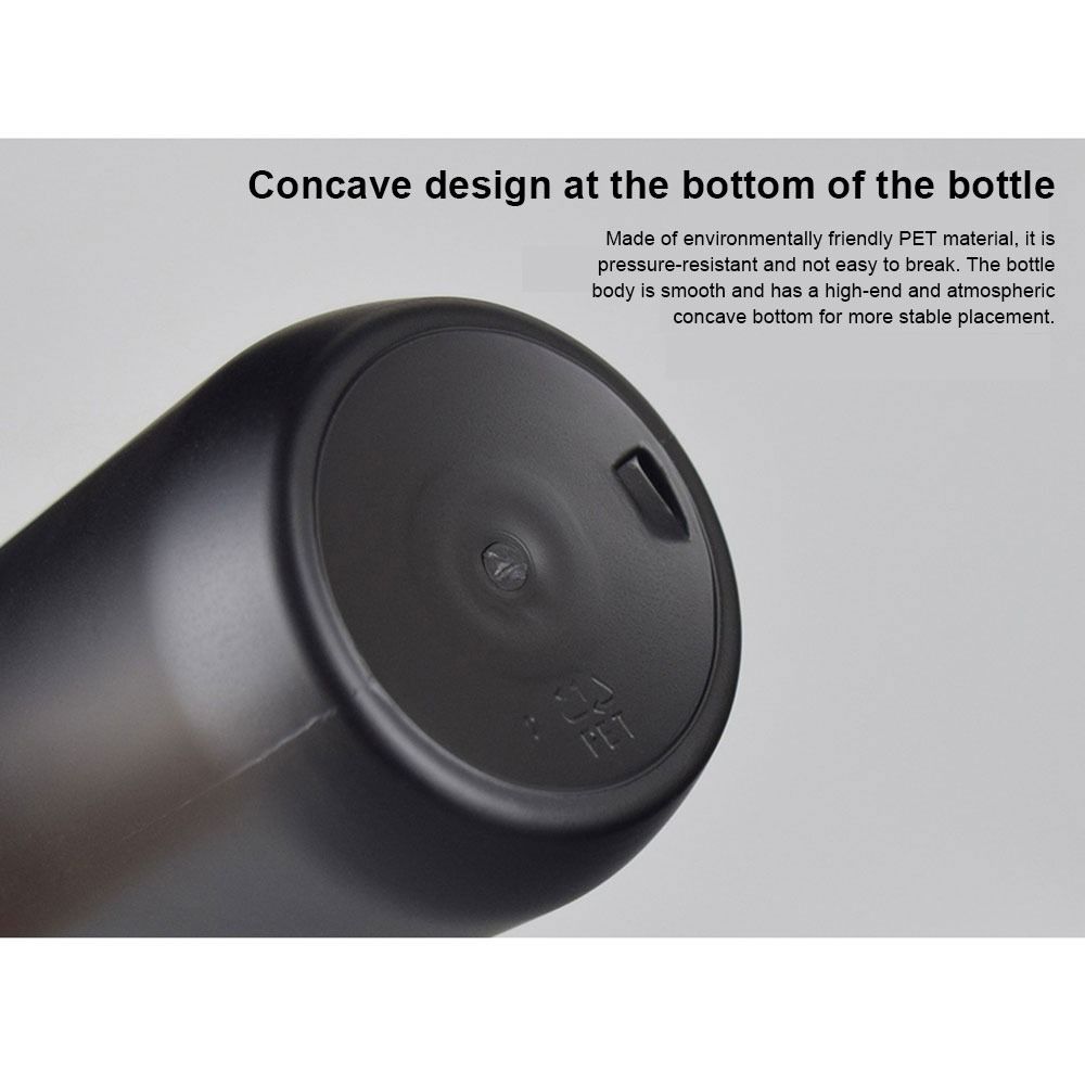 1Pcs 300/500ML Soap Dispenser Matte Black Liquid Pump Bottle  for Bathroom Supplies Hotel