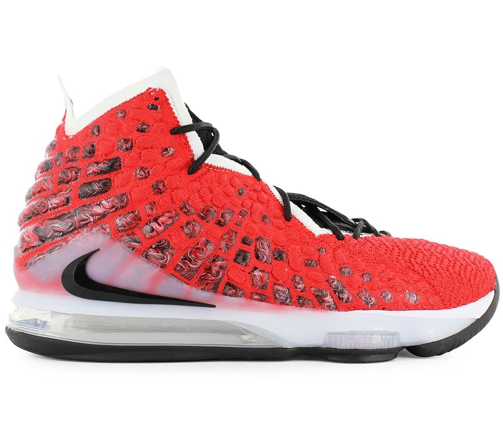 Nike LeBron 17 XVII - Uptempo - Herren Basketballschuhe Rot BQ3177-601 Sneakers Sportschuhe ORIGINAL
