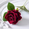 100 pezzi di bouquet di fiori di rosa di seta di velluto artificiale dall'aspetto reale rose finte centrotavola per matrimoni a casa decorazioni per feste