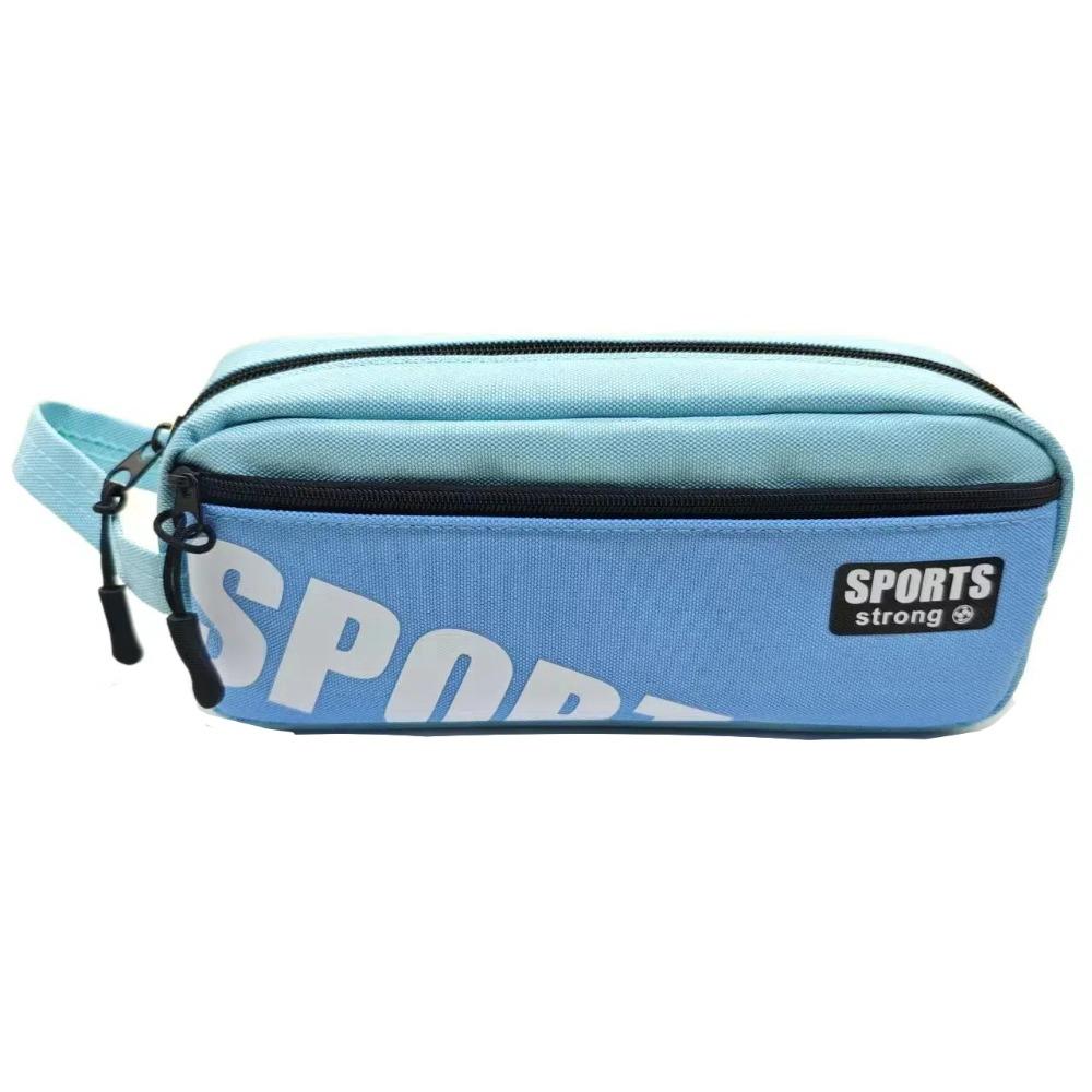 Students Stationery Bag Large Capacity Pencil Case Personality Pen Pouch Signature