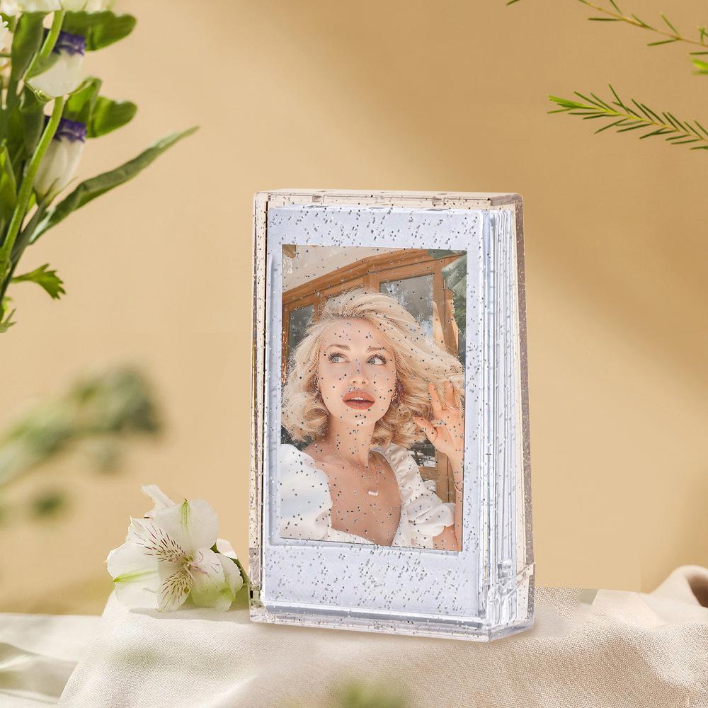 64/80 Pockets Photo Album 3 Inch Transparent Photocard Holder Instax Mini Album Storage Collect Book Name Card Album De Fotos