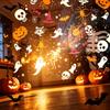 **LED Vánoční Vločka Projekční Světlo Barevné Rotující Halloweenský Festival Dekorace Scény**