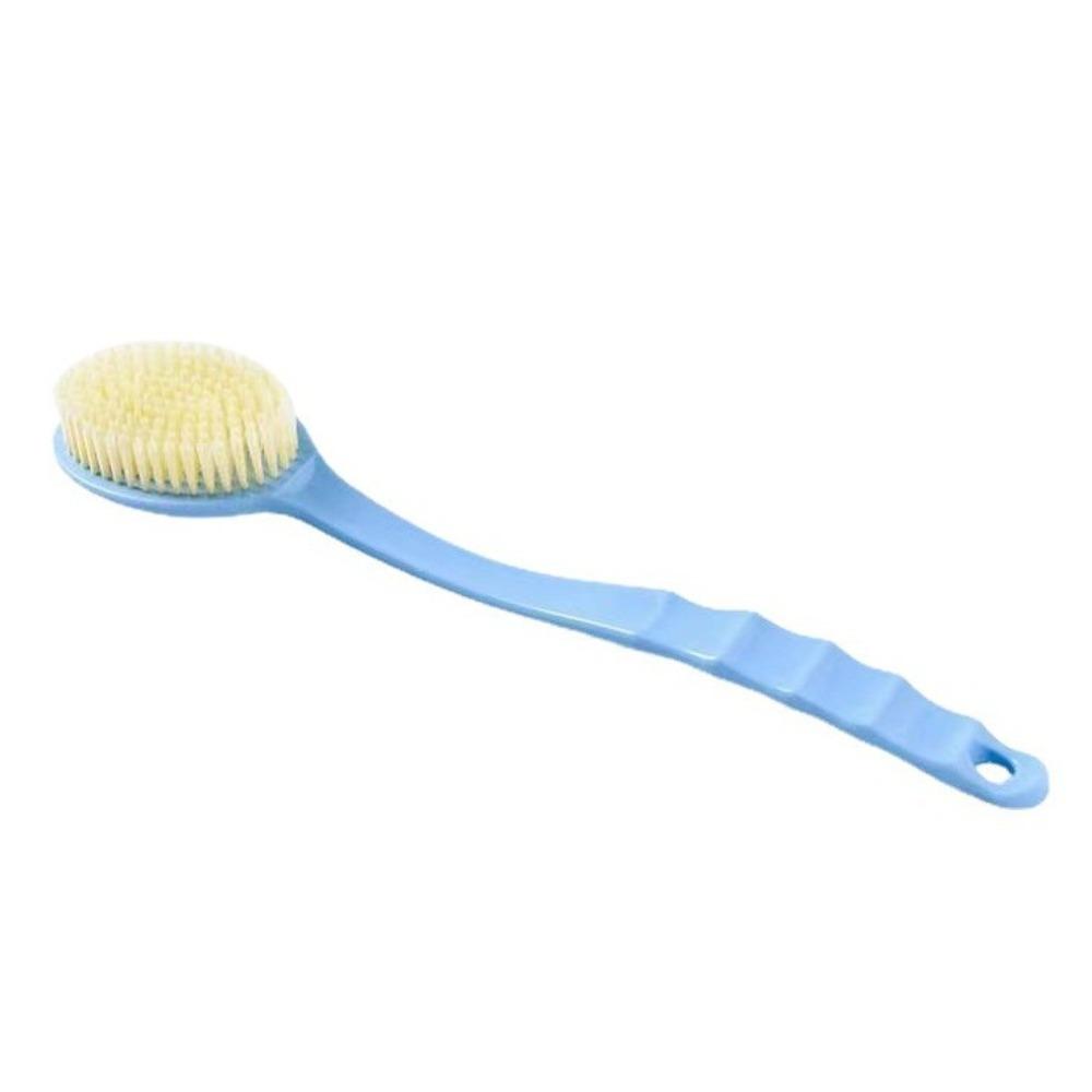 1PC Soft Body Scrubber Shower Exfoliating Scrubs Long Handle Bath Brush Exfoliator Skin Massager Cleaning Brush Bathroom Accessories