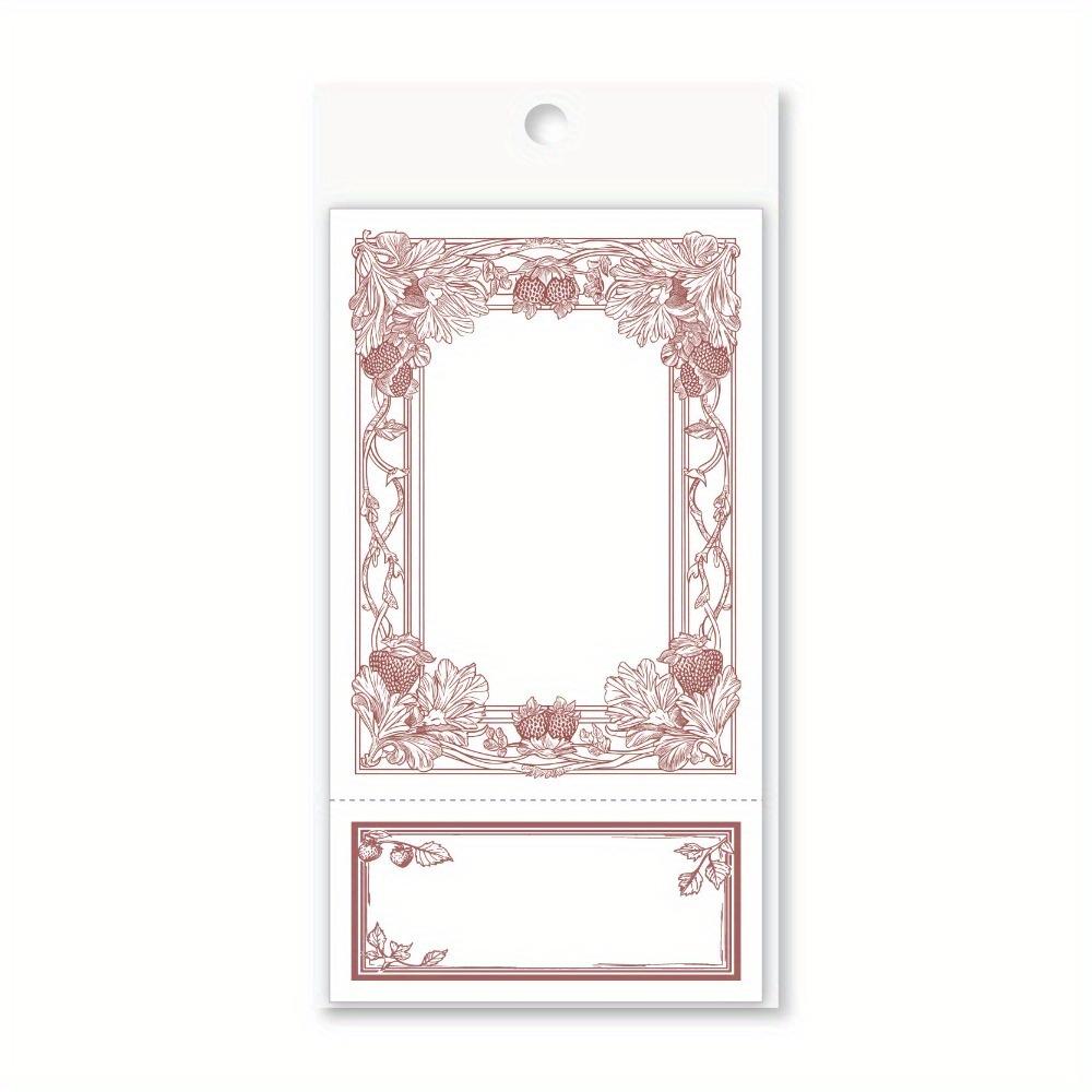 40 Pages Series Retro Story Notes European Retro Theme Notebook DIY Decorative Base Card Paper