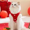 Dog Tang Clothing Nafu Warm Teddy Cat Bicycle Happy New Year Spring Festival Cat Clothes