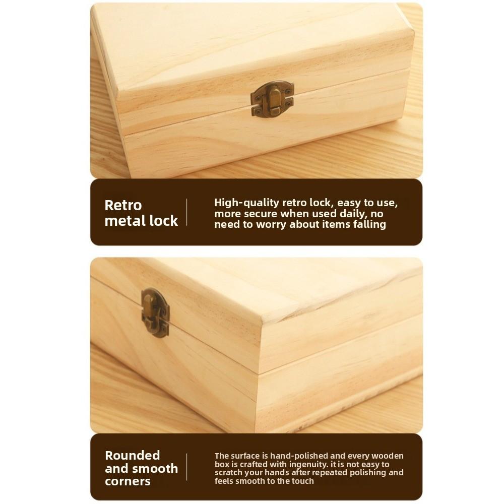 Durable Essential Oil Storage Box Wooden Essential Oil Organizer Aromatherapy Container  Travel Use