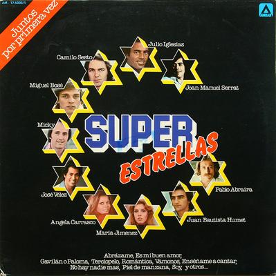 LP Record VARIOUS - Super Estrellas AM1750031 AMBAR 1977 Spain Folk Used