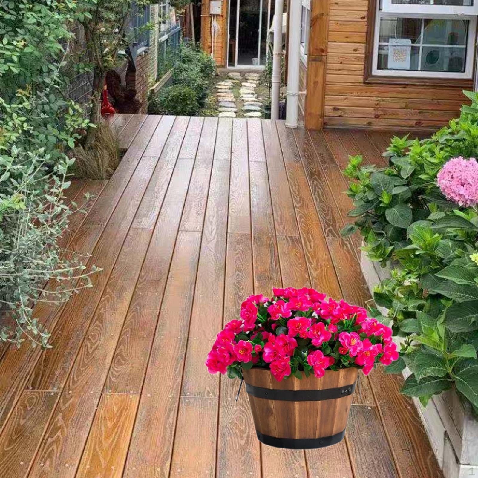 

4 связки искусственных цветов, украшения, декоративные многоразовые рододендроновые искусственные растения для фермерского дома розы красного