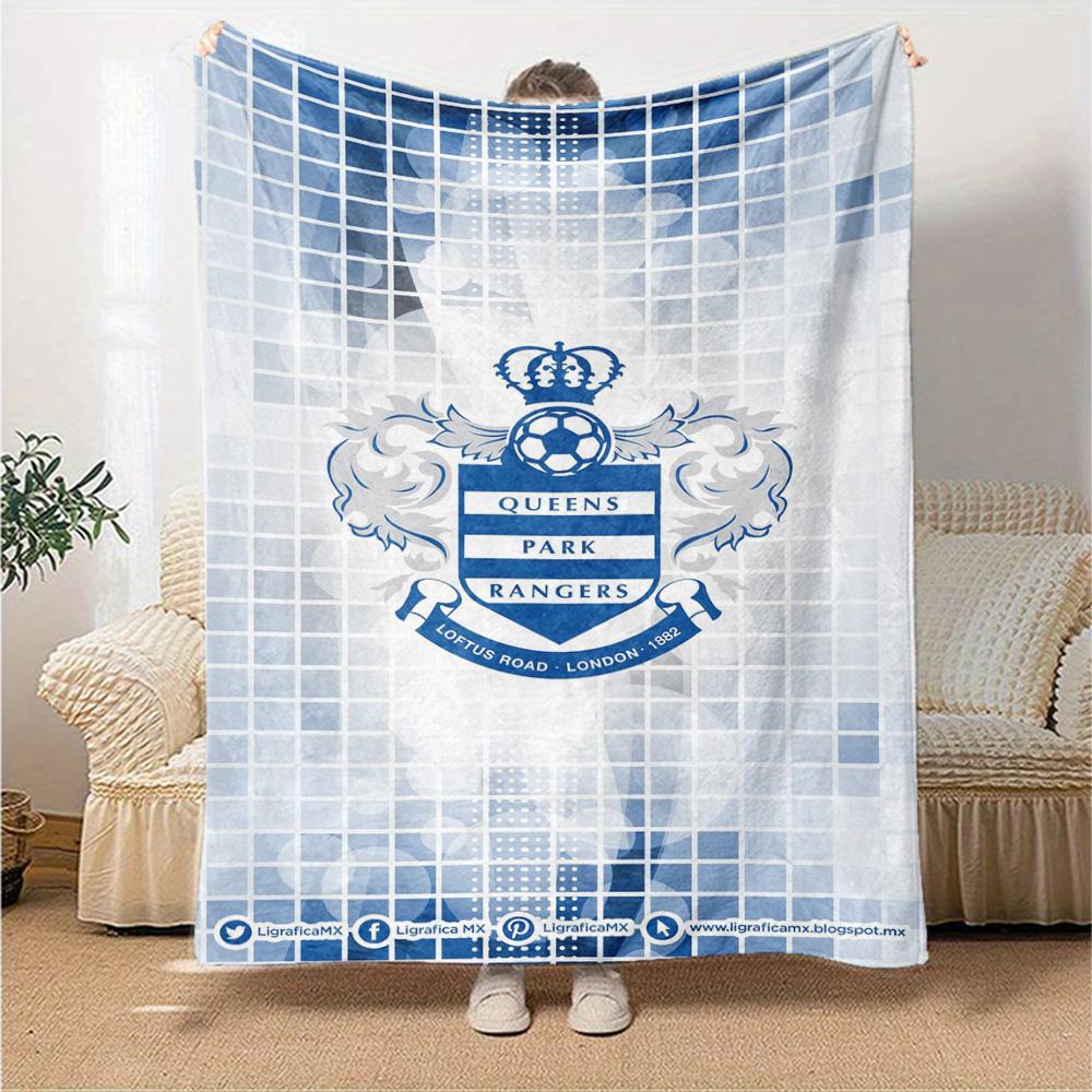Queens Park Rangers fc Druck Flanelldecke Hohe Qualität Warm Bequem Decke für Alle Jahreszeiten Perfekt für Geschenke Heimdekoration