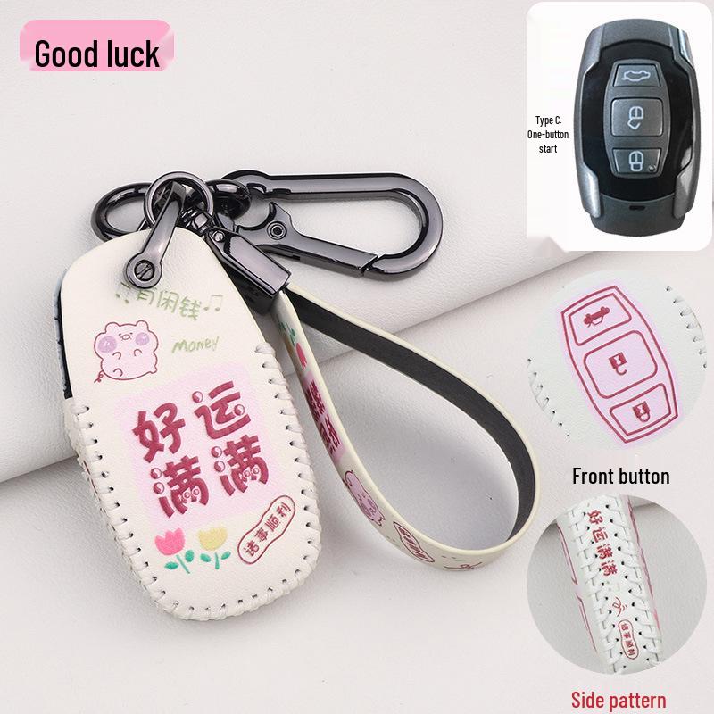 Compatible Key Case for BYD Song Pro, F3, Tang S6, Qin, Song Max, Yuan Plus, and Surui Car Remotes.