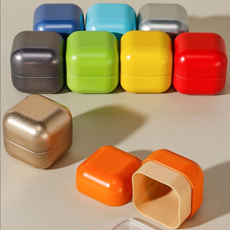 Portable Solid Color Mini Tin Box Packaging Box Tea Sealed Jar Jewelry Candy Small Storage Can Coin Earring Headphones Gift Case