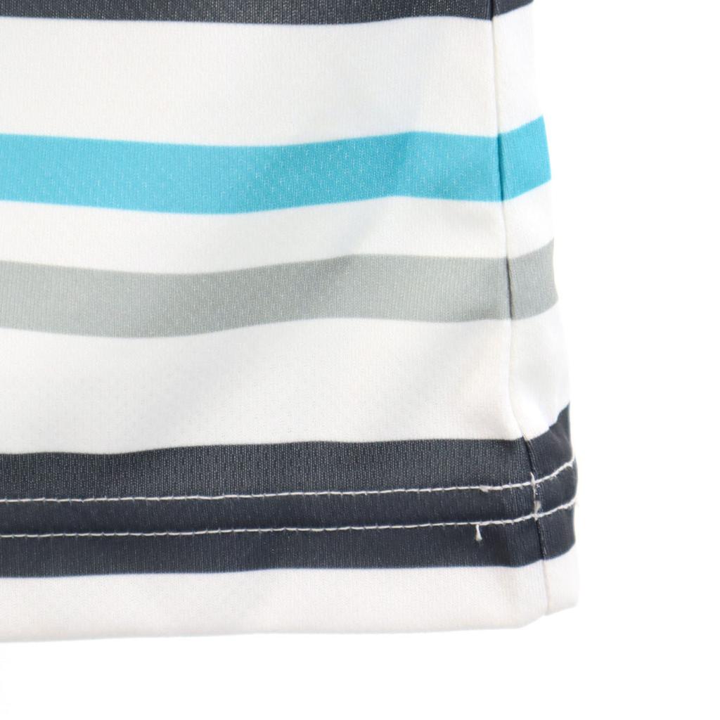 Callaway Border Pattern golf No sleeve Polo shirt M white Women Used