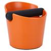 Coffee Knock Box Household Anti Slip Coffee Grind Dump Bin for Coffee Shop Orange