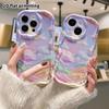 Phone Case: 2D Flat Design Suitable for iPhone 18 17 16 15 14 13 Pro Protective Case, Gentle and Dreamy, Perfect Christmas and Halloween Holiday Gift