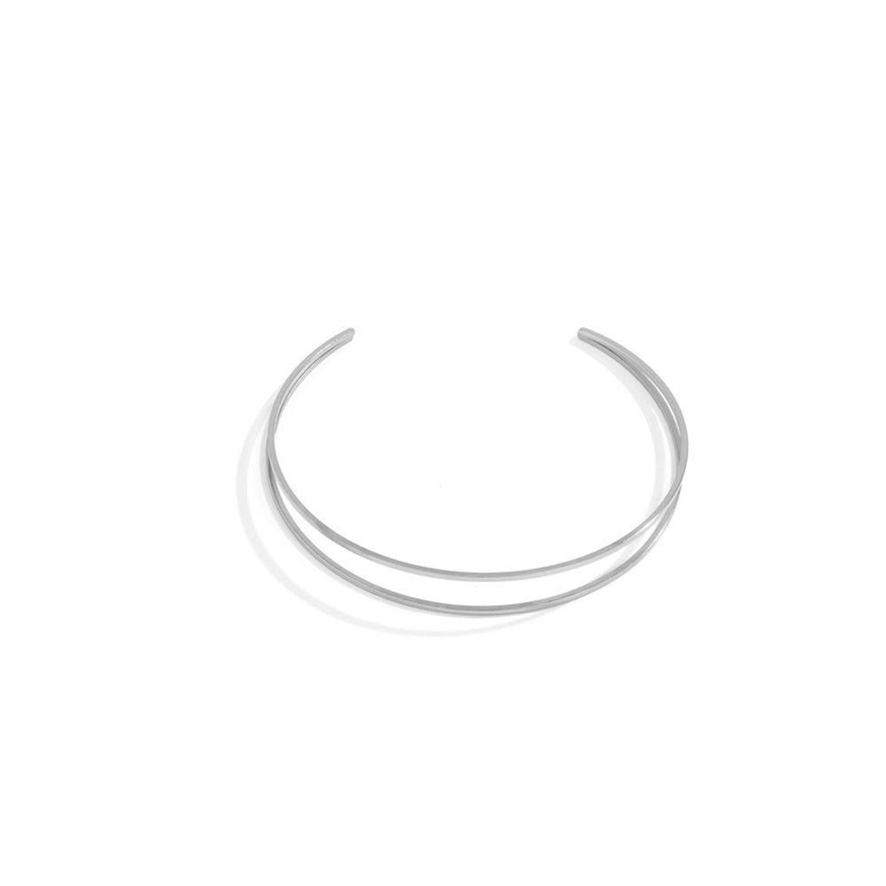 Módní Exagerace Dvojitý C-tvar Retro Náramek Dutý Dekorace Paže Řetízek Geometrický Tvar