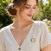 Animal Brooch Enamel Pin Cartoon Cat Dog Panda Lion Design