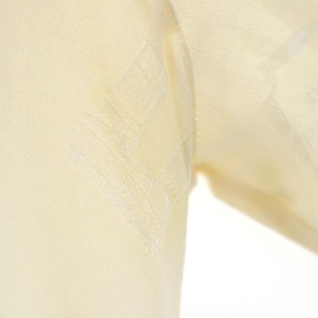 Celine 80s 90s Made In France Old Overall Handle Long Sleeve Silk Shirt Women Used