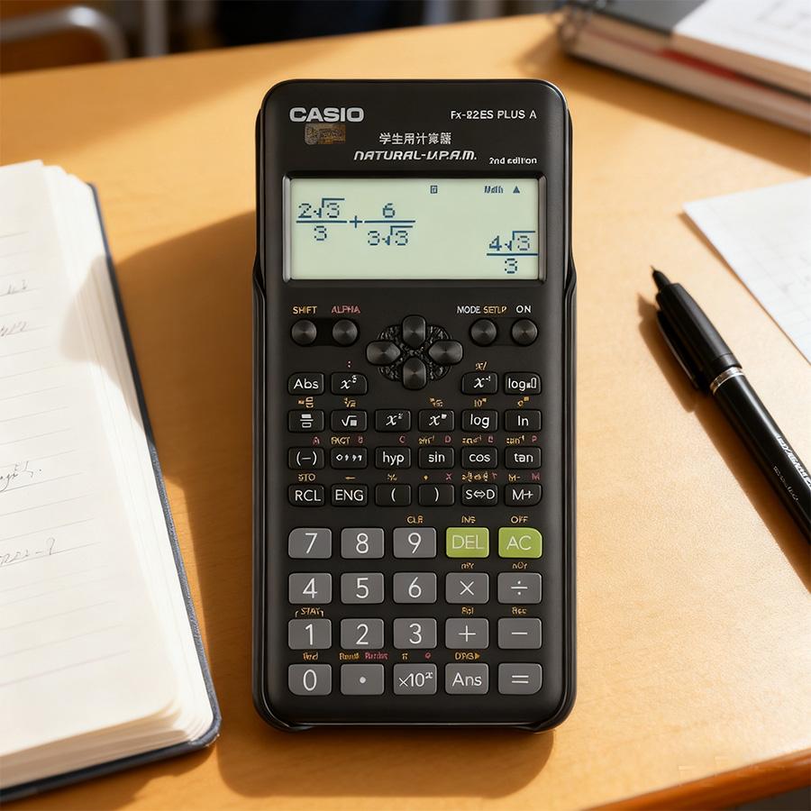 Casio Wissenschaftlicher Taschenrechner - Geeignet für Arbeit und Schule FX-82ES