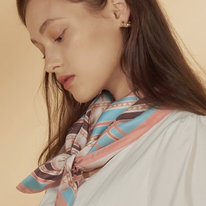 Saint Luxure Net Mini Scarf SL19FMSNT