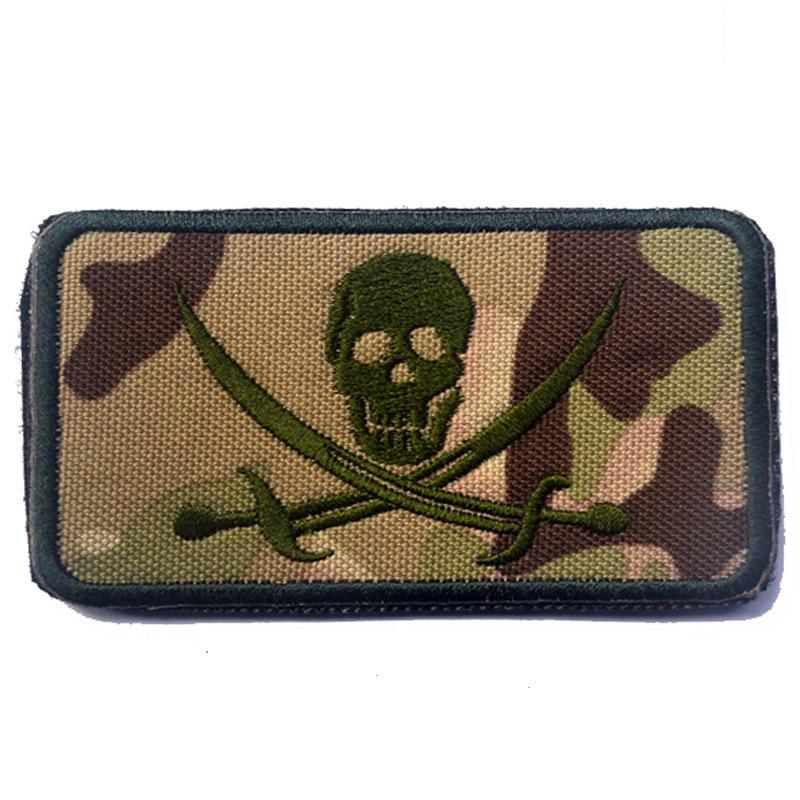 US Navy SEALs Jolly Roger Totenkopf Moral-Patch