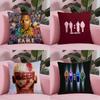 Hot New Chris Brown Rapper Pillow Case Safe Custom Photo Pillow, Anti-fade Brushed Fleece Cushion, Maternal & Infant Safe.