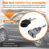 Lock Door Lock Barrel Cylinder With 2 Keys 1T0837167A For VW Touran Caddy 2003-2015-M53K