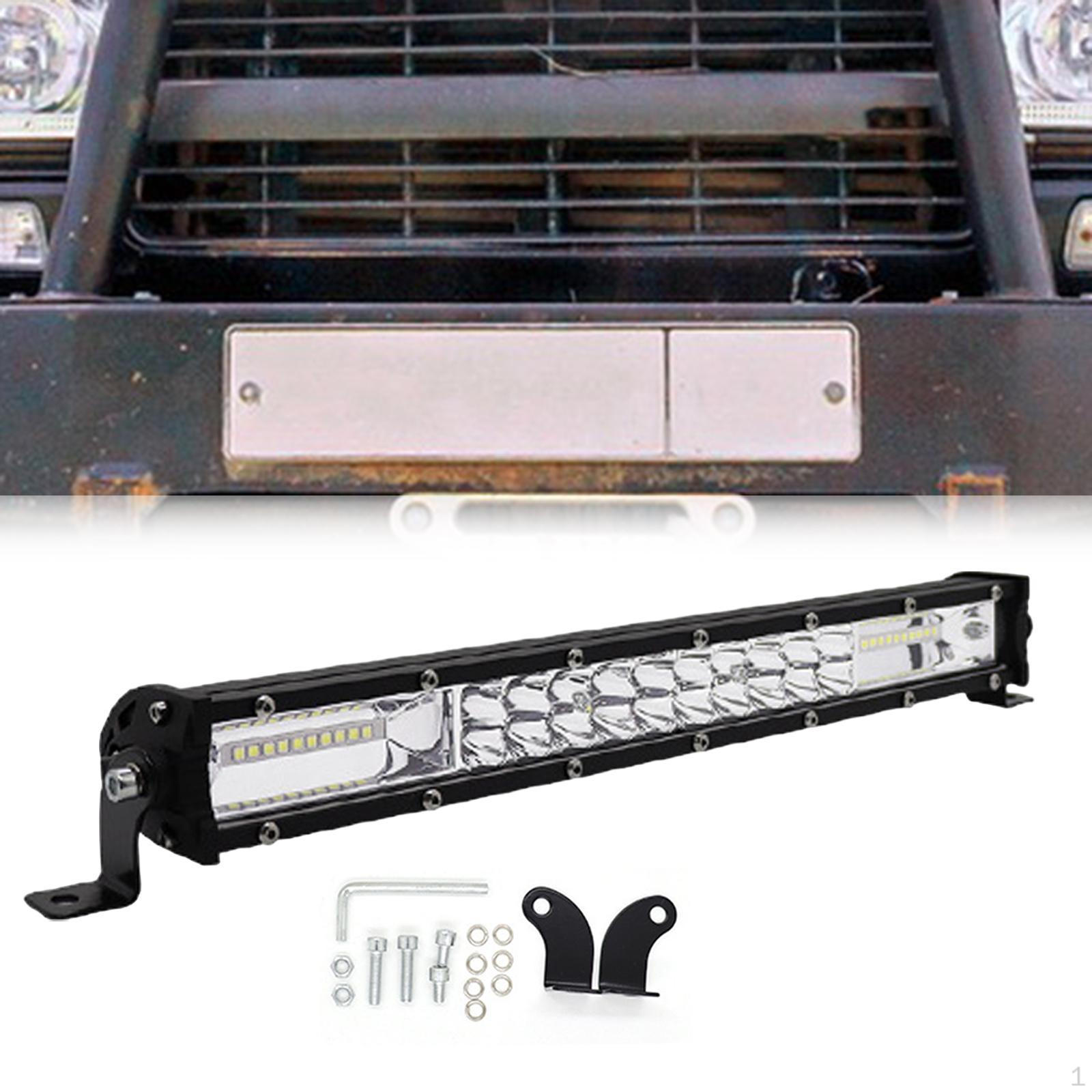 

Светодиодная фара для дальнего света Light Bar, простая установка, водонепроницаемая рабочая фара, светодиодная фара 34cm 40LED 120W