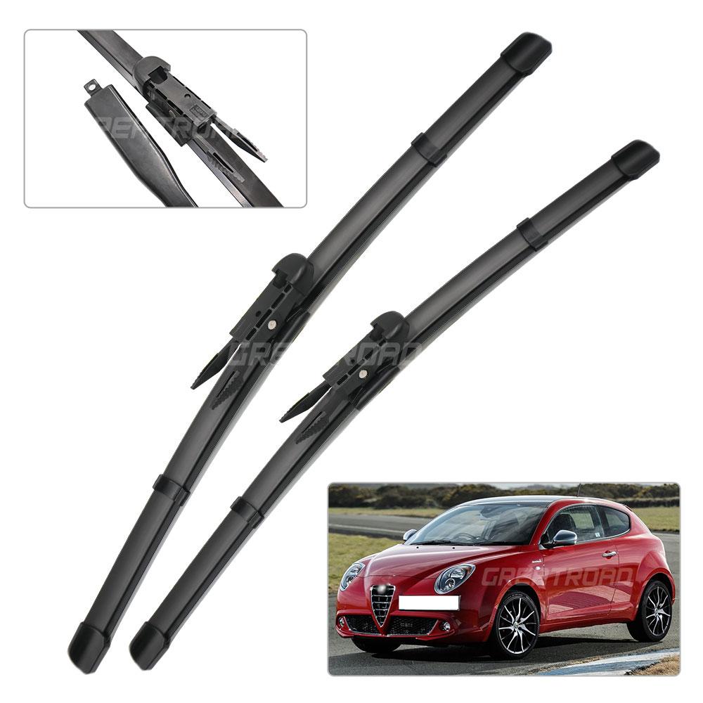 For Alfa Romeo MiTo 2008-2025 2009 2010 2011 2012 2013 2014 Wiper Front Wiper Blades Windshield Windscreen Window Brush 26"+15"