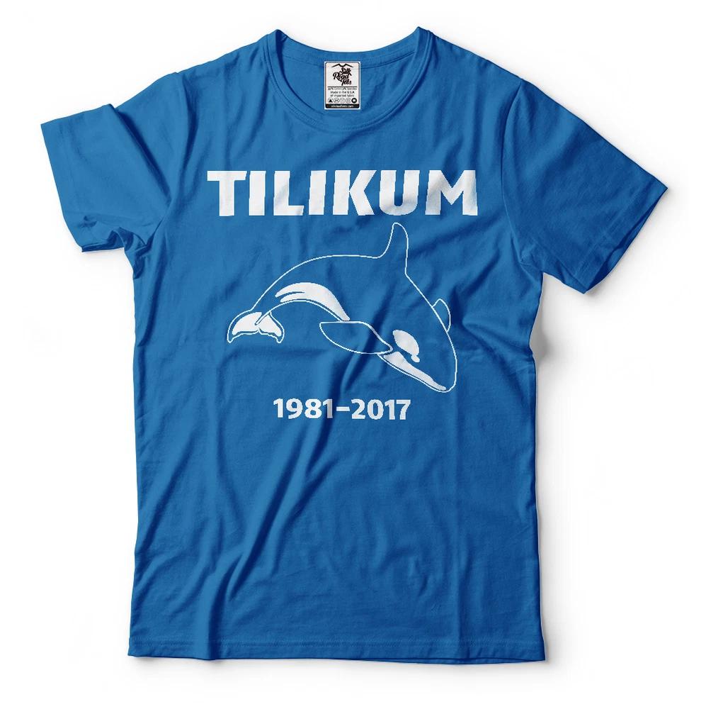 Tilikum 19822017 Tshirt RIP Tilly Orca Whale Tshirt Animal Supporter Tee XL