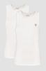 Guess Weißes Herren-T-Shirt L