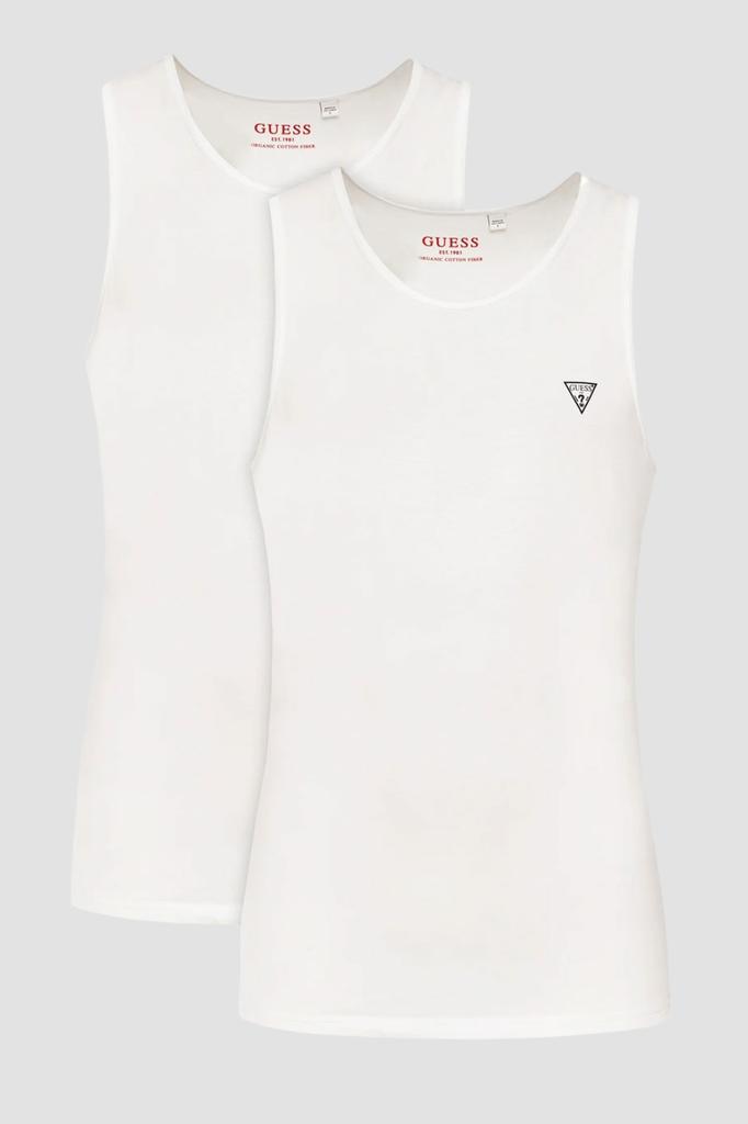 Guess Weißes Herren-T-Shirt L