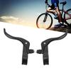 1 Pair Bike Brake Handle Aluminum Alloy Ergonomic   Mountain Road Bike Brake Lever for Handlebars