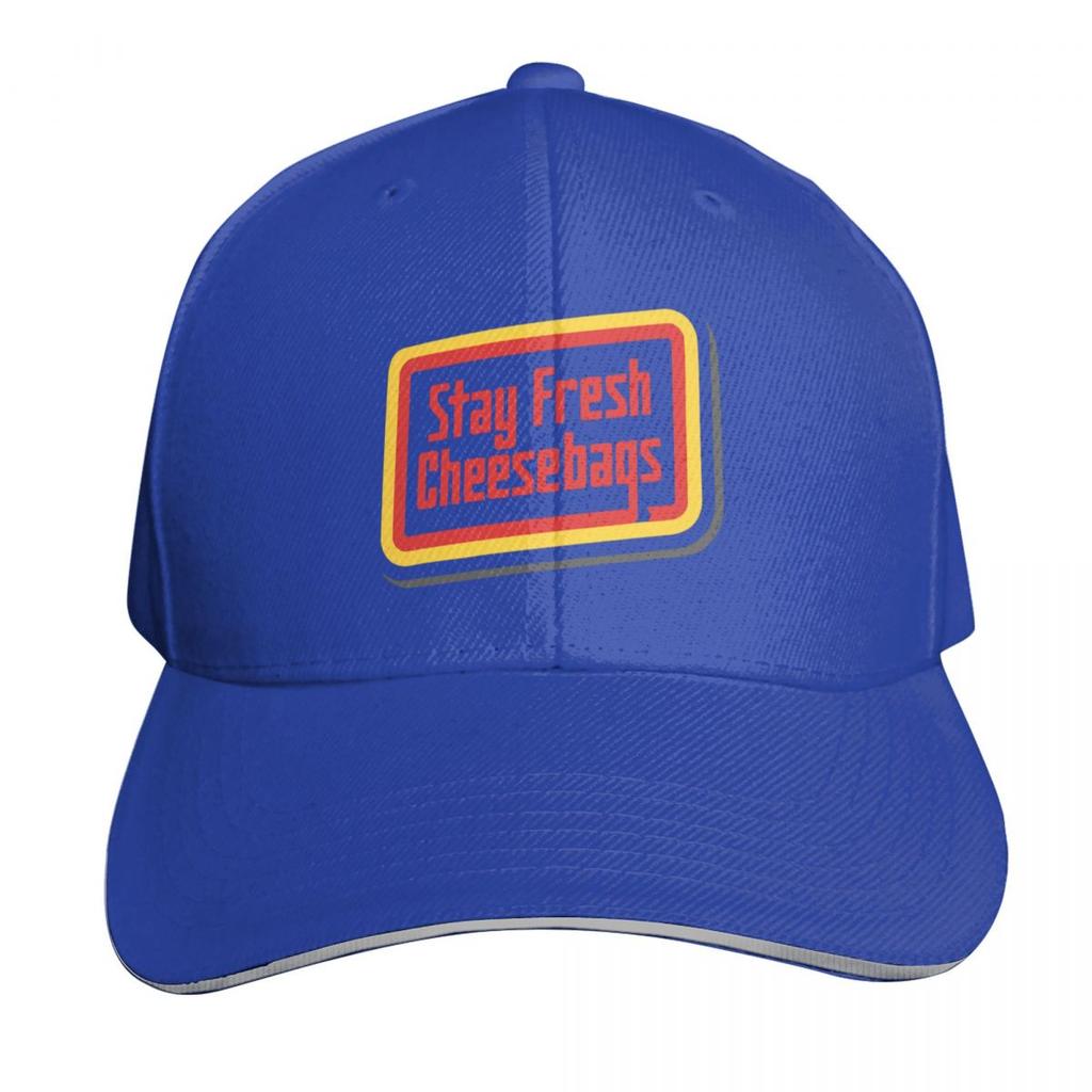 Stay Fresh Cheese Bags Baseball Cap Snapback Cap Sailor Cap for Unisex Tea Hat Brand Unisex Womens Golf Clothing Unisexs