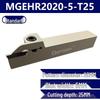 Portautensile per scanalatura tornio MGEHR2020-3-4: Taglio CNC ed Estensione per Scanalatura del Diametro Esterno