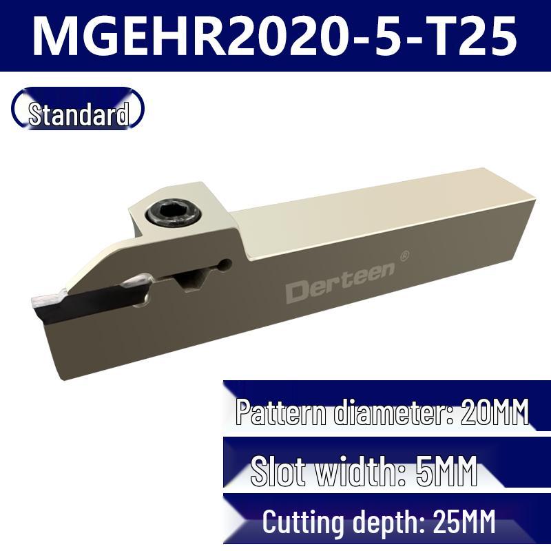 Portautensile per scanalatura tornio MGEHR2020-3-4: Taglio CNC ed Estensione per Scanalatura del Diametro Esterno