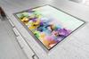 PLAQUE DE PROTECTION EN VERRE POUR PLAQUE DE CUISSON 70x52 FLEURS