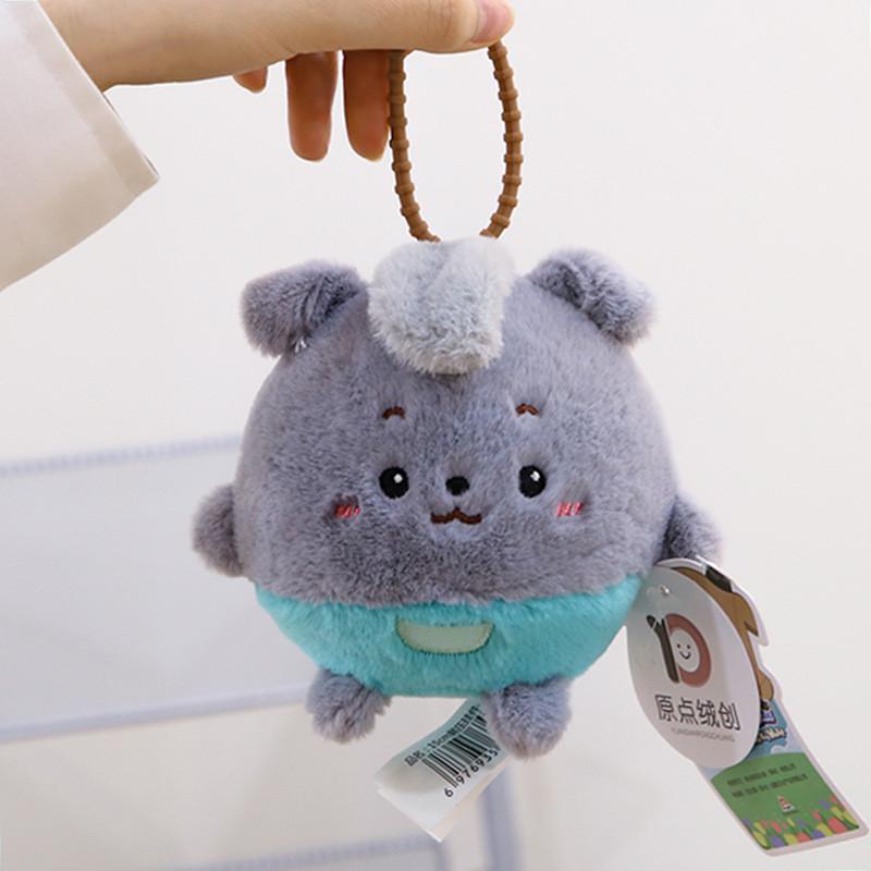

Original Plush Cuddly Sheep Fruit Blind Box Pendant Lazy Gray Gray Lazy Sheep Bag Pendant 15cm Unzip Pendant Lazy Sheep Sheep Wilie
