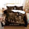 New Movie Twilight Bedding Set Love Duvet Cover Set Pillowcase Film Single Queen King Full Size Soft Bed Linen For Women Teens