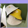 Stylish Reversible Summer Bucket Hat For Women Featuring Cute Daisy Design And Short Brim For Sun Protection