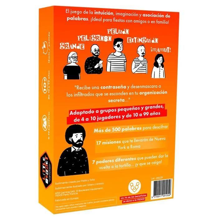 Jeu de cartes - Little Secret - Version espagnole - 3 à 9 joueurs - 10+ ans