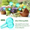 Plant Watering Stakes, Large 10pcs Flower Automatic Watering Bulbs,Garden Self Watering Planter Insert for Daily Watering