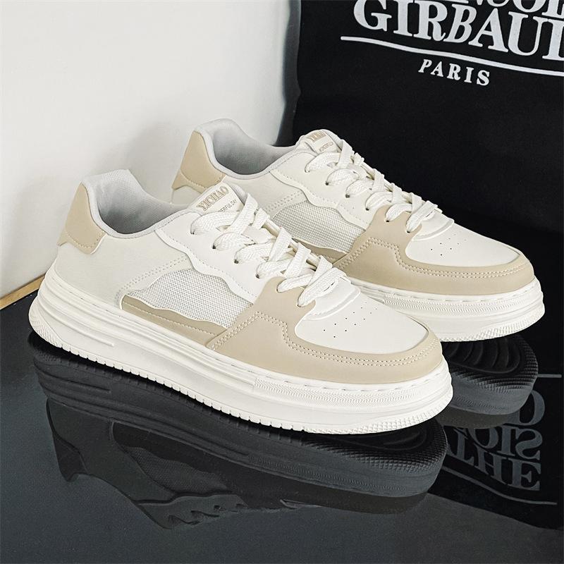 

[Cold sticky foam sole] Men s sports mesh shoes are breathable, comfortable, casual and versatile fashion ins trendy men s shoes Y6 39 абрикосовый