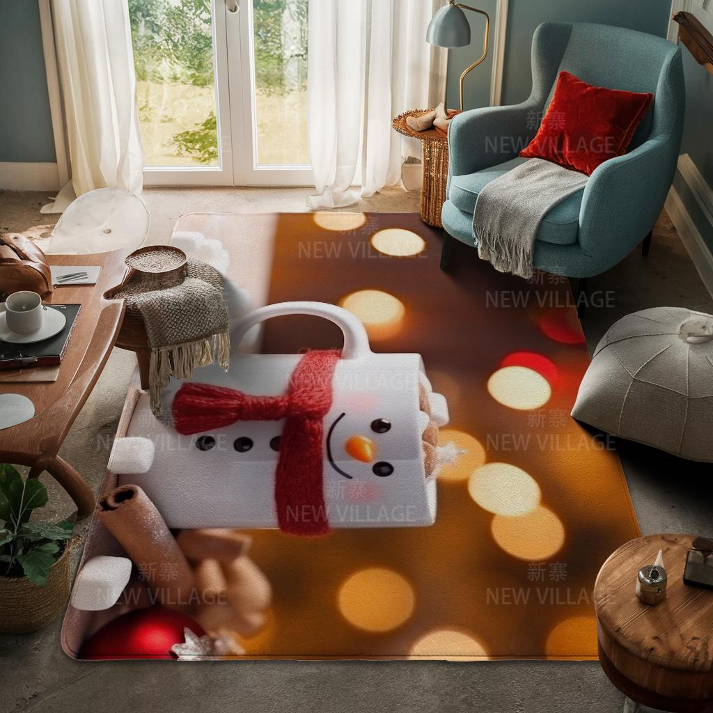 

Ковер у входа в дом Домашний коврик у двери Гостиная Ванная Комната Ноги ванная комната Нескользящие коврики с водопоглощением для ванной Счастливого Рождества зима 400mmx600mm